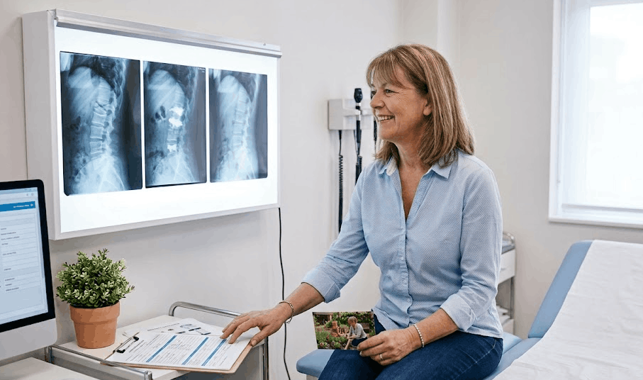 vida normal después de una fractura vertebral